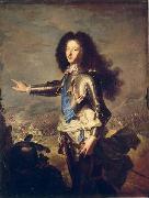 Hyacinthe Rigaud Portrait de Louis de France, duc de Bourgogne oil painting reproduction